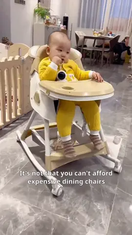 Foldable baby dinning playing swing chair with lockable wheels #babychair #babyswing #babydinningchair #parentingtips #babycare 