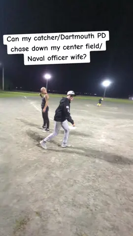 This makes the long drive to get my ass kicked in softball worth it. #footpursuit #lesbiansoftiktok #navywife 