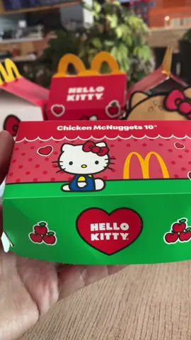 Menú Hello Kitty McDonald’s Precio y Productos #hellokitty #sanrio #mcdonalds #happymeal #happymeal