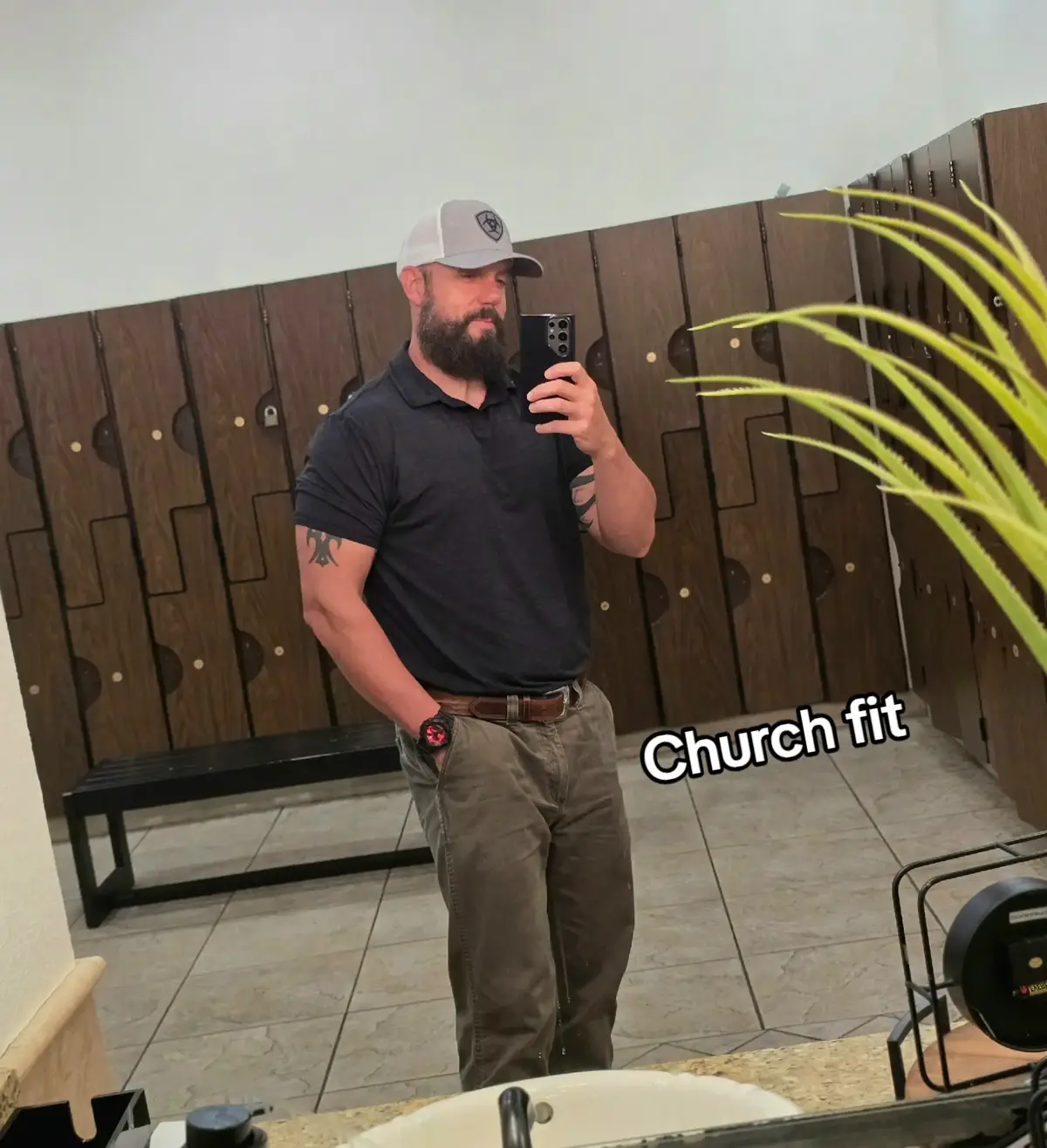 Strengthened my mind and heart this morning, then off to the gym to strengthen my body. Which one do i pull off the best? Show off your Sunday fit!