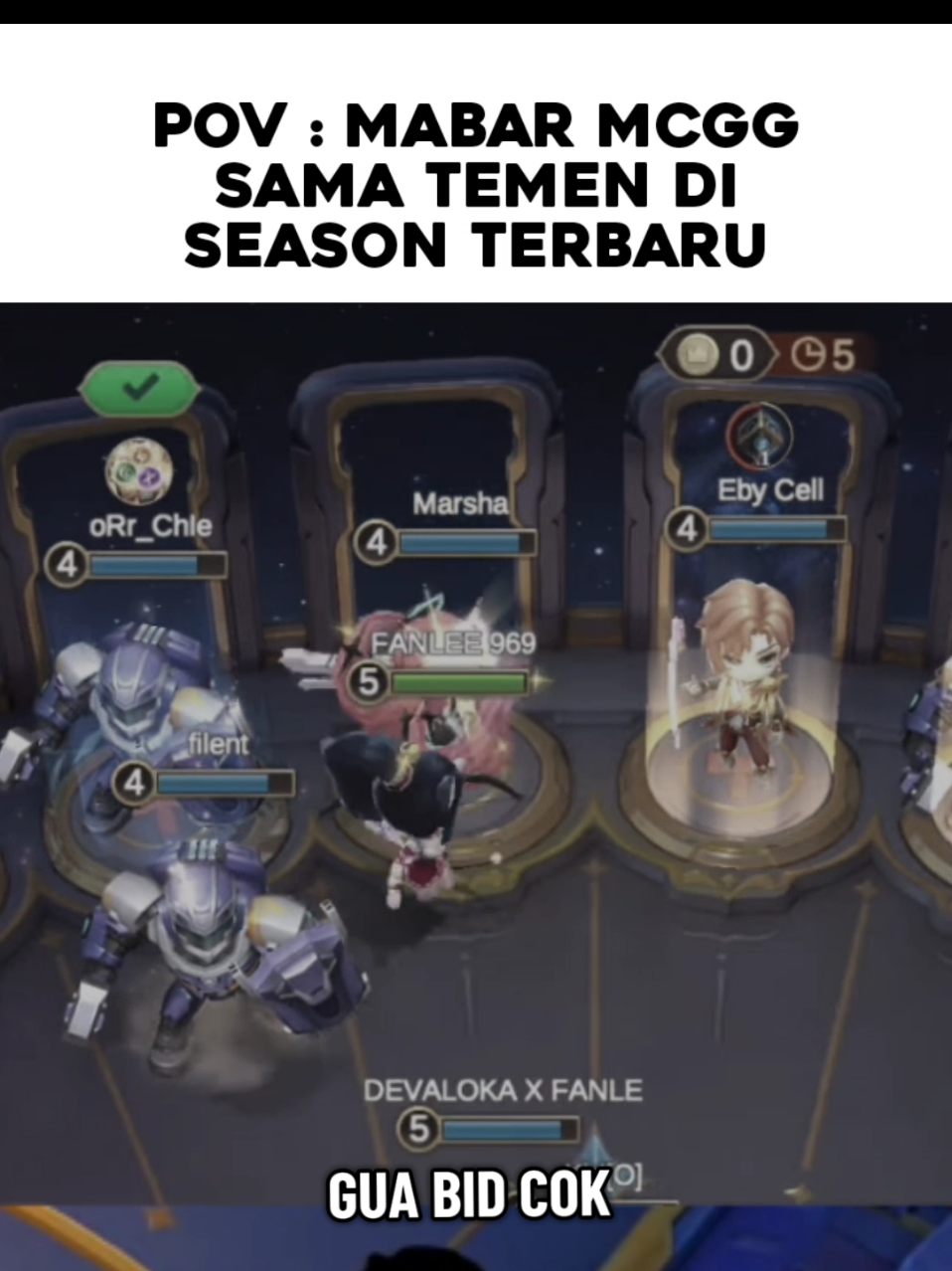 fase lelang yang paling ditunggu kalo mabar sama temen di season terbaru MCGG. source YT: @fanlee96  #MCGG #MagicChessGoGo #MCGGCosmicTraders #GoChessGo #MCGGIDCreators 