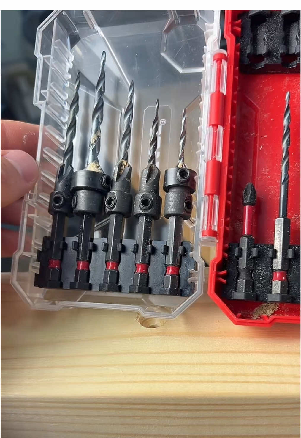 Countersink drill bits #tools #tool #construction #woodwork 