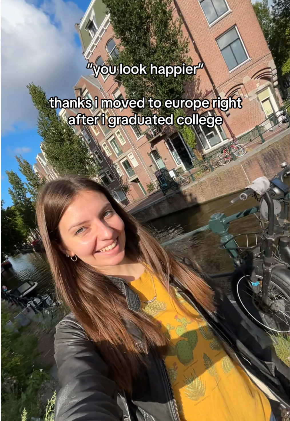 starting on year 4 of living in europe - now in amsterdam! 🇳🇱#amsterdam #netherlands #holland #europe #travel 
