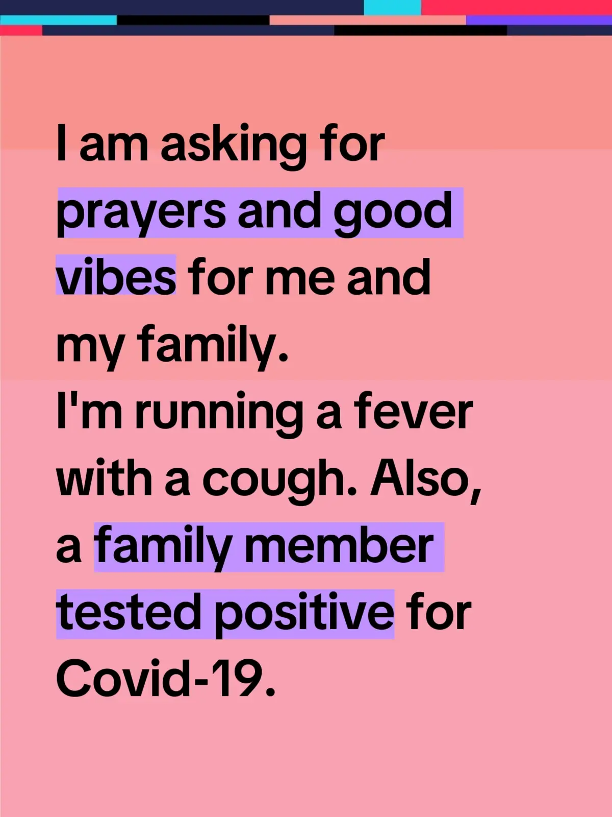 #covid19 #fever #cough #aches #pains