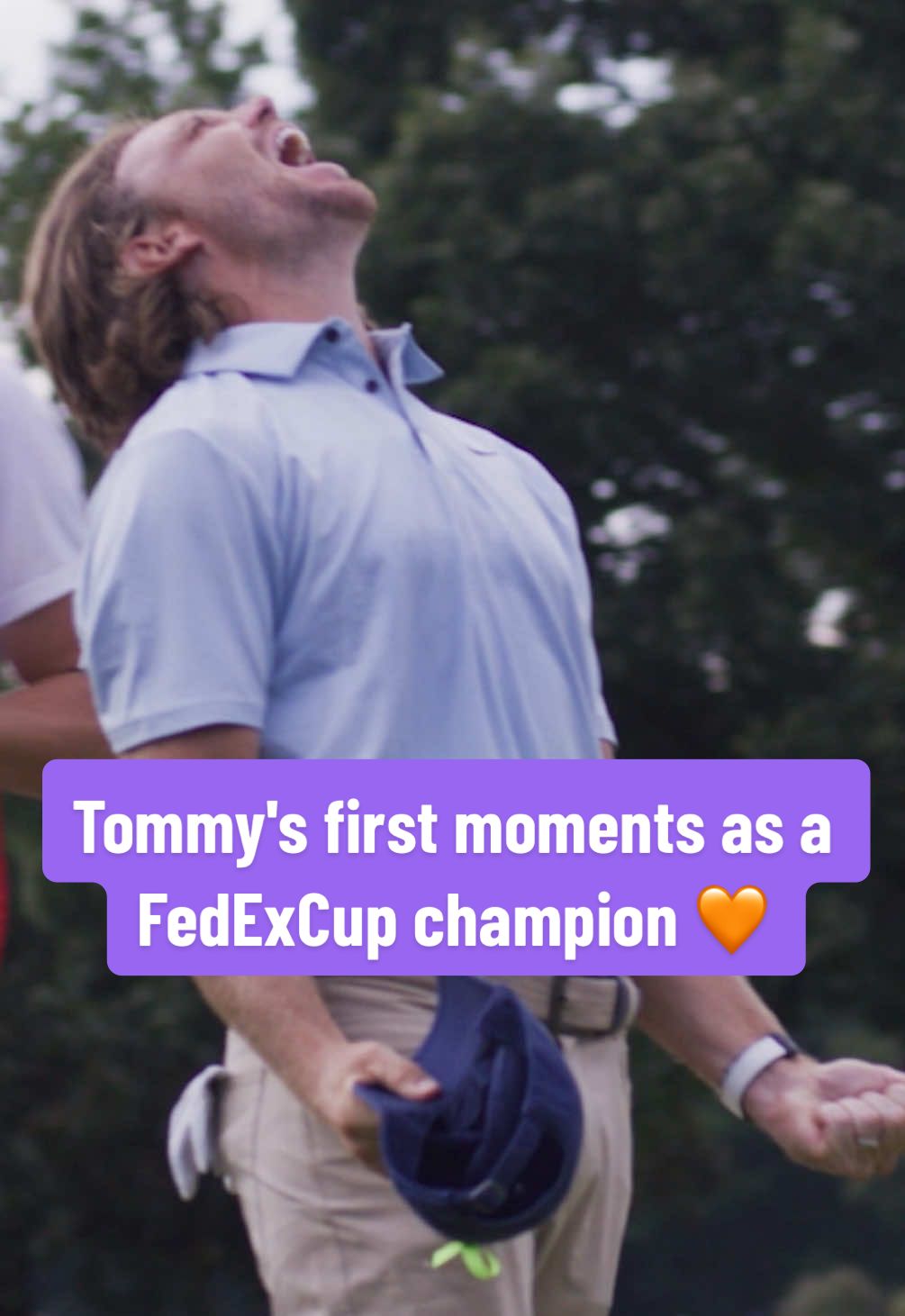 12 years after his first PGA TOUR start, Tommy Fleetwood is a TOUR winner and #FedExCup champion 🥹 (#WinnersWalk presented by @FedEx) #golf #winning #emotional