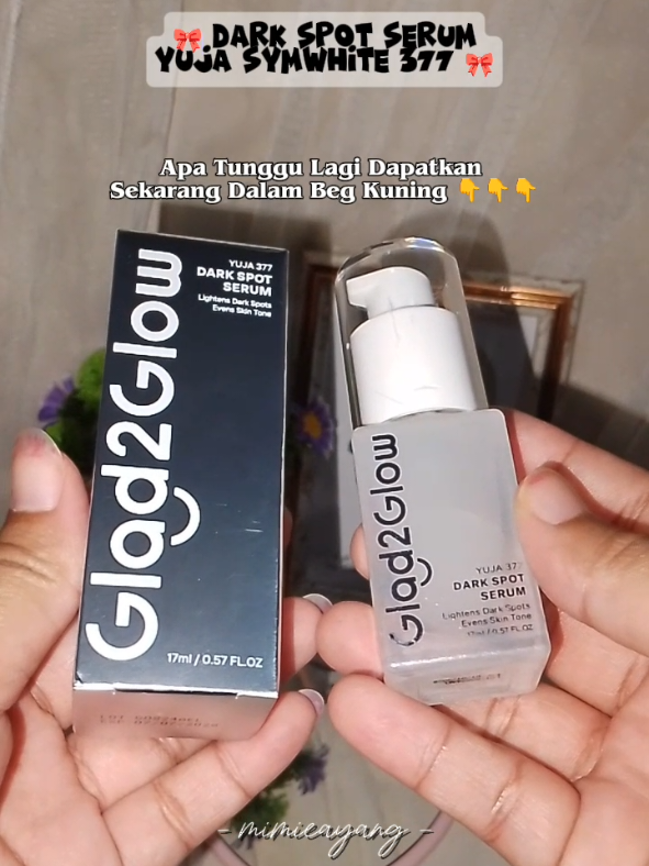 Teksturnya Lembut Meresap, Pakai Seminggu Serum Ni Dah Nampak Kesannya 😱✨  #symwhite377serum #yujaserum #g2g #fyp #fyppppppppppppppppppppppp 