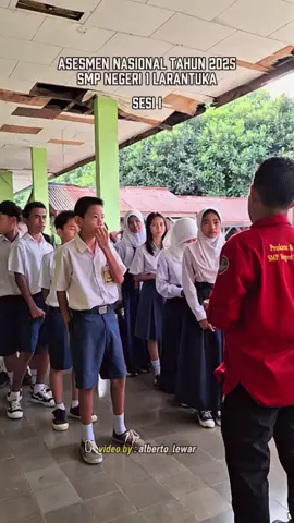 Asesmen Nasional Tahun 2025 | SMP Negeri 1 Larantuka | Sesi I 👍👍 #asesmen #asesmennasional #nttpride🏝🔥 #larantuka_florestimur #spensalarantuka 