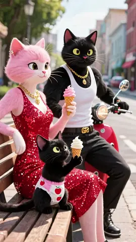 Black Cat Mom s Revenge Plan #funny #story #cat #shorts #viralvideo 