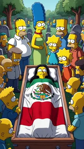 Predicción sobre la presidenta de México. #mexico #lossimpson #predicciones 