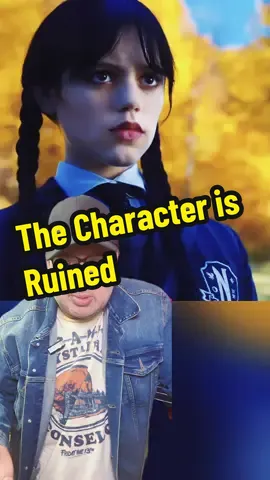 The Wednesday Addams Character is Annoying, #wednesdayaddams #jennaortega #addamsfamily Wednesday Season 2, Wednesday Review, #TimBurton #CapCut 
