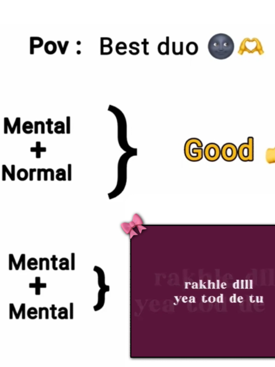 262 Part ||Menten+Menten🤓👀🙌🏻✨ #foryou #foryoupage #bdtiktokofficial #unfrezzmyaccount #your_rifu_96 