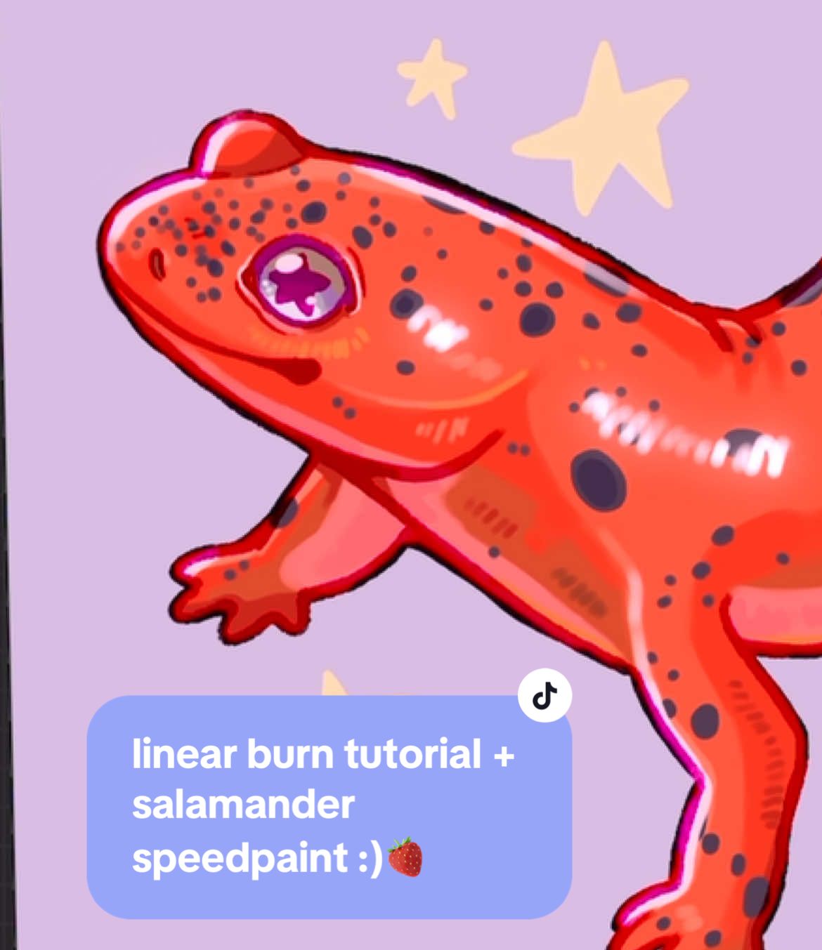 ‼️PR0CREATE TUTORIAL‼️ this is my first tutorial ever!! so i hope you guys find this helpful 🫶✨ this is just how i utilize the cool linear burn thing!!  (to draw amphibians and geckos hehehehe) #arthack #arttutorial #lineart #digitalart #salamander  