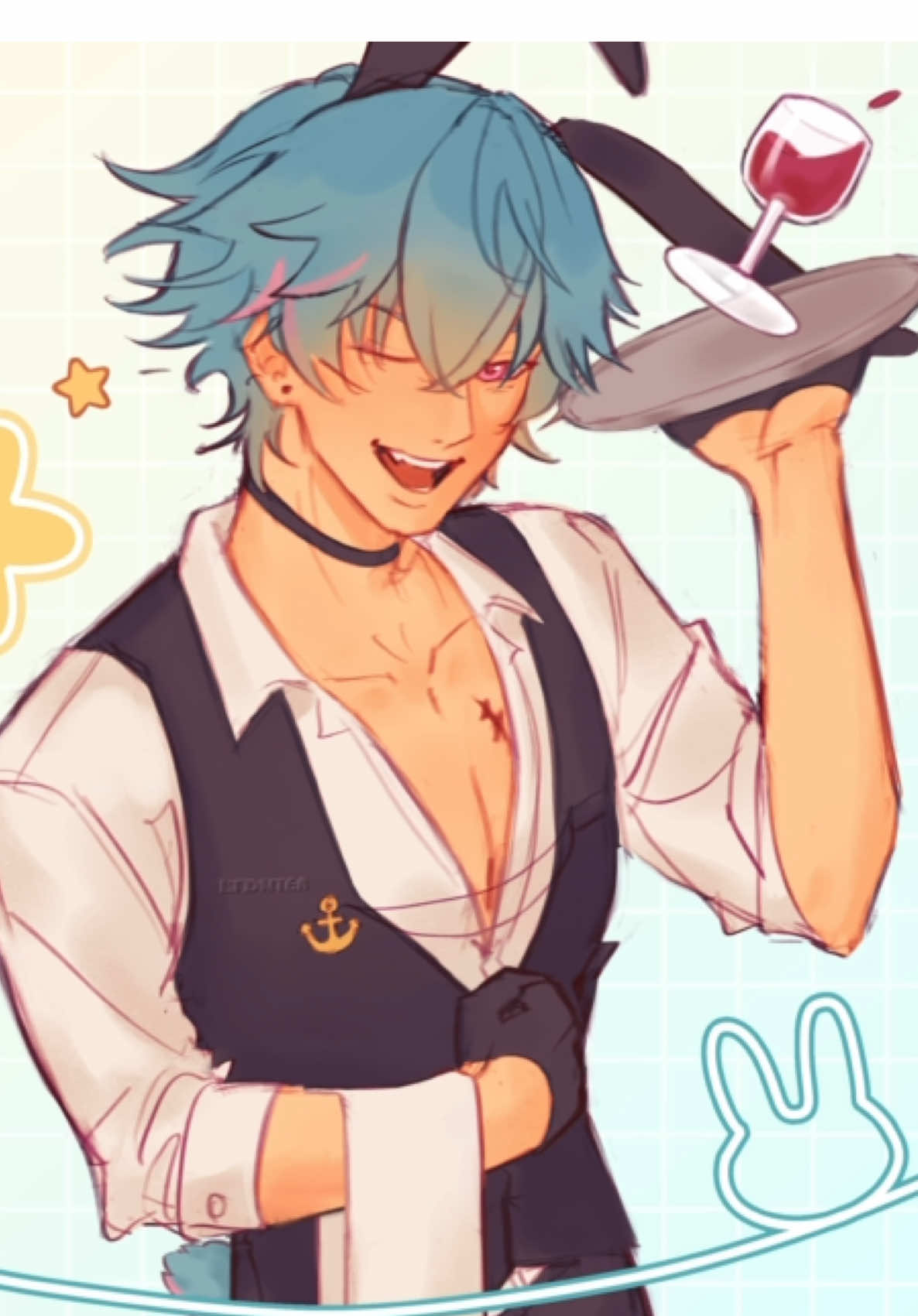 bunny brantttt there are lots of details in this so i hope they’re noticeable 🫩  #brant #brantwuwa #brantwutheringwaves #wuwa #wutheringwaves 