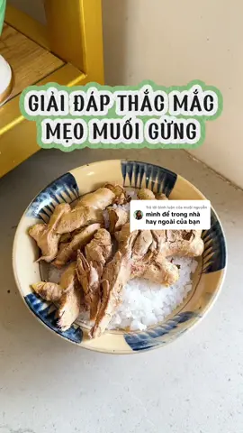 Trả lời @muội nguyễn mẹo phong thuỷ đặt muối gừng #dothothienhung  #thocung  #meophongthuy #thang7amlich #thantaithodia 