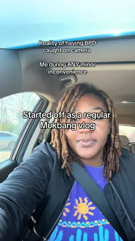 This video is for mental health video awareness ONLY. If you don’t know I’m Kyrah , I have BPD and I caught an episode I had on camera over a mistake of me ordering the wrong sandwich, I understand I could of just got the sandwich I wanted or add bacon but when having BPD you don’t think logically. I just wanted to educate and show others how people with BPD can have similar or more intense episodes #bpdawareness #splittingoncamera #mentalillness #wendysmukbang #bpdwarrior 
