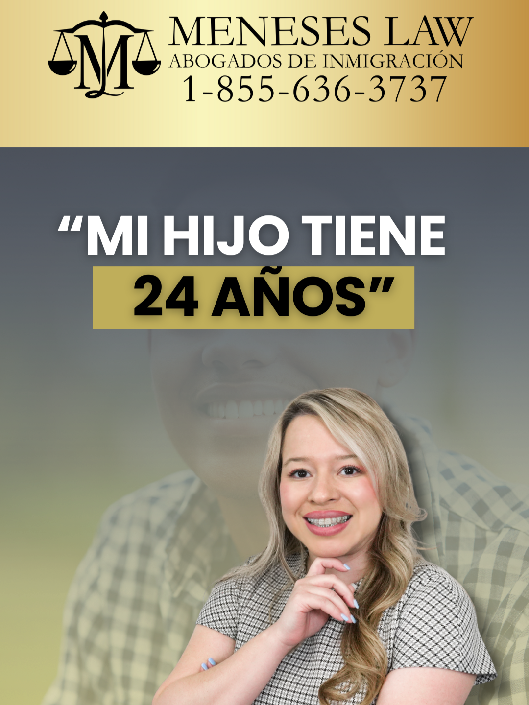 👨‍👩‍👧‍👦 La edad de su hijo puede abrirle caminos legales que no imagina. Descúbralo con Meneses Law. ✨ ✨🇺🇸Dedicados a Resultados!🇺🇸✨ 🗣Permiso de trabajo! 🗣Residencia! ✅¿Casado o divorciado de un ciudadano? ✅¿Tiene hijo ciudadano mayor de 21 años? ✅¿Sin antecedentes penales? ¡Llámenos! 📞1-855-MENESES ☎️1-855-636-3737 Estamos a sus órdenes todos los días de 7am a 10pm CT para agendar su consulta. Les recordamos que toda la información vista en el video es general y no constituye consejo legal. Cada caso requiere una consulta personalizada con el equipo de Meneses Law. Este video no implica representación legal. #abogadadeinmigracion #abogadameneses #meneseslaw #CambiandoVidas #abogada #inmigracion #permisodetrabajo #htx #houston #residencia