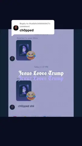 Replying to @thatbitchhhhhhh3 ☆ jesus loves trump #donaldtrump 