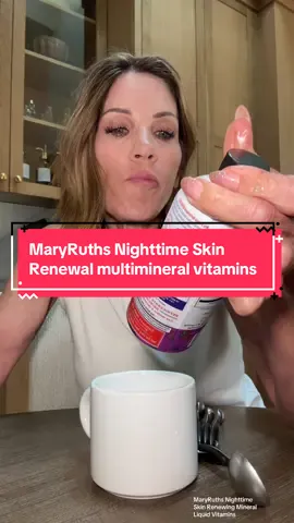 Late-night snack + a new MaryRuth drop 👀 finally a multimineral that includes skin support too. Reading the label while eating gramgramcrackers & almond milk had me excited—this is part of my bedtime routine now ✨ linked below! #maryruthorganics #tiktokshopcreatorpicks #NighttimeRoutine #MineralsForSkin #liquidvitamins 