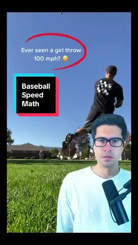 Baseball speed math. #math #baseball #mathematics #debunked #learnwithsherlock 