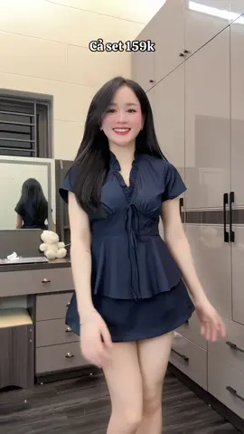 Nguyên một set gồm áo và váy thì là quá rẻ luôn áaa😋😋 #fyp #trending #review #xuhuong #viral 