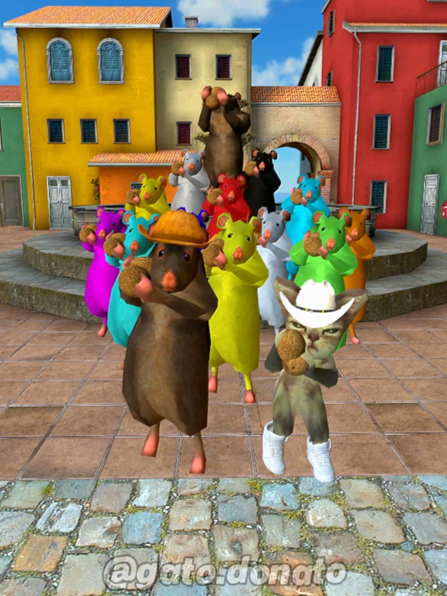 El Coco No #gatodonato #gato #rato #cat #rat #musica #dança #gmod