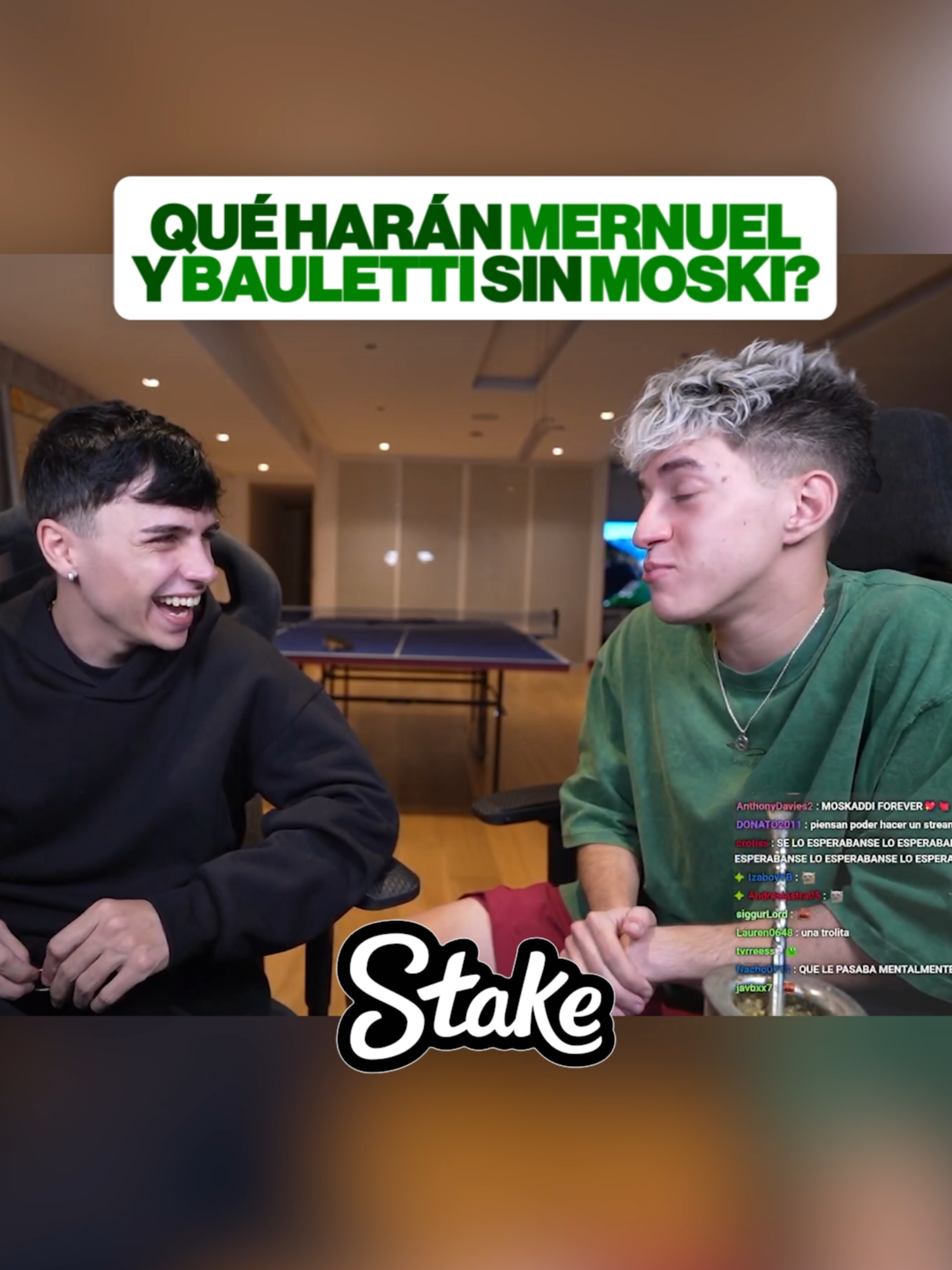 QUÉ HARÁN MERNUEL Y BAULETTI SIN MOSKI? #kick #kickargentina #moski #mernuel #bauletti #mernosketti