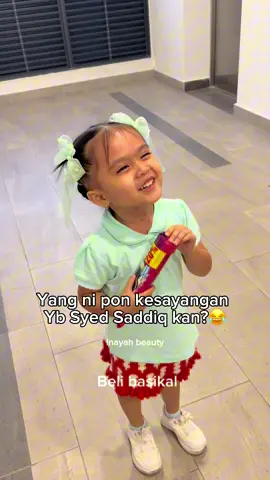 Kedua dua kesayangan Yb ni 😝#bellaastillah #syedsaddiq#gattox #fyp #bass 