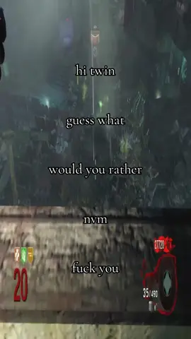 no one ever answers the margwa question so i don’t give a gaf anymore #wouldyourather #margwa #codzombies #shitposting #meme 