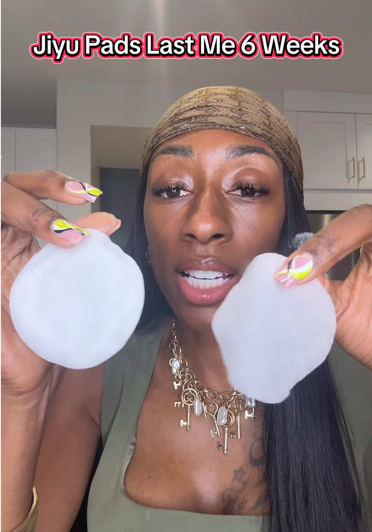 Replying to @PinkLady I prefer to double mine up #jiyu #jiyutonerpads #koreanskincare #kskincare #acneproneskin 