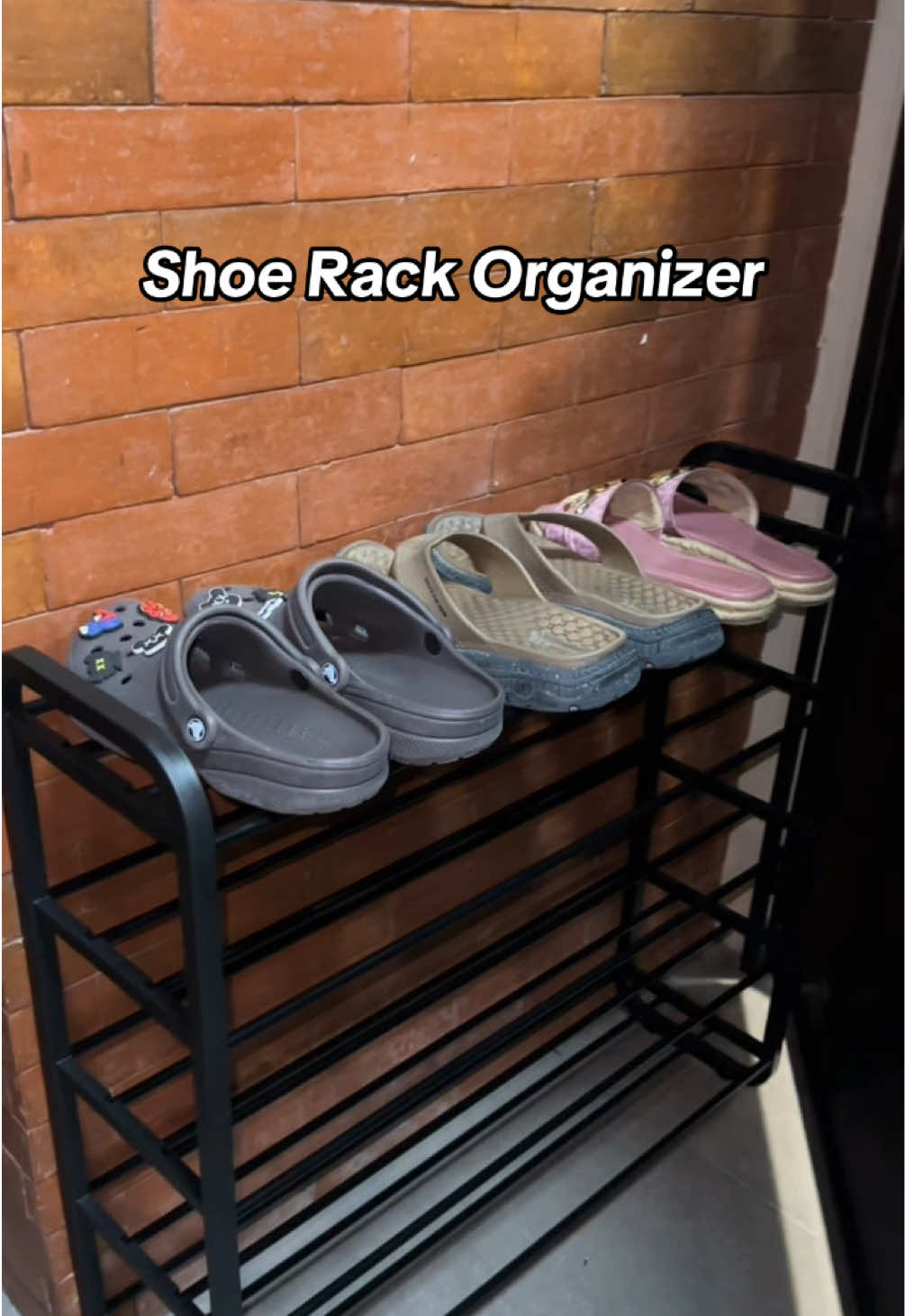 Matibay at aesthetic na Shoe Rack Organizer 👟 #shoerack #shoerackorganizer #shoeorganizer #shoestorage #shoerackstorage 