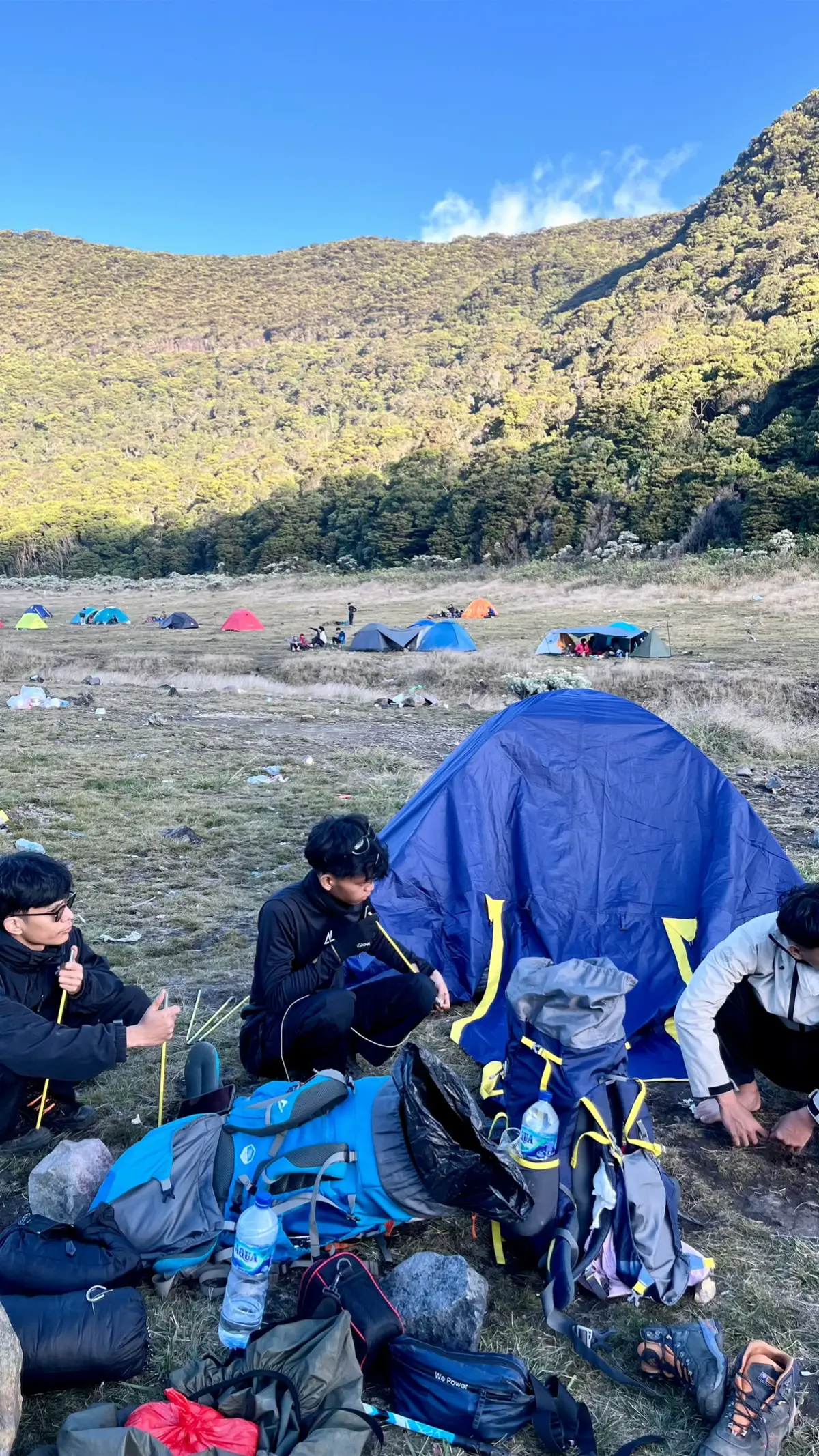 P. Gede 🤍 #2958mdpl⛰️ #gununggede #gununggedepangrango #pendakigunung #suryakencana 