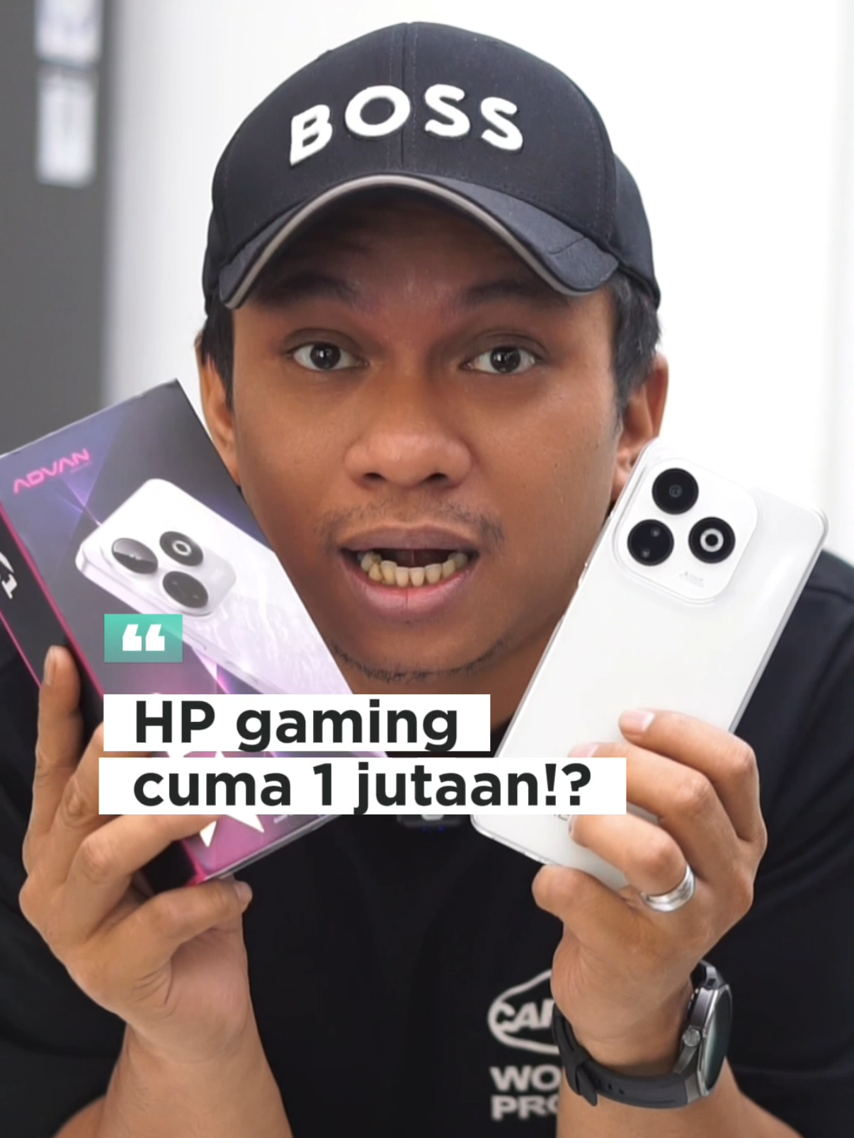 HP Gaming cuma 1 jutaan—Layar 6.78” 120Hz, Triple Camera 64MP dengan Sony IMX782, baterai 5.000 mAh 18W Fast Charging. Mau harga spesial? KOMEN “ADVAN X1” sekarang! #ADVANX1 #GameToWin #ADVANIndonesia 