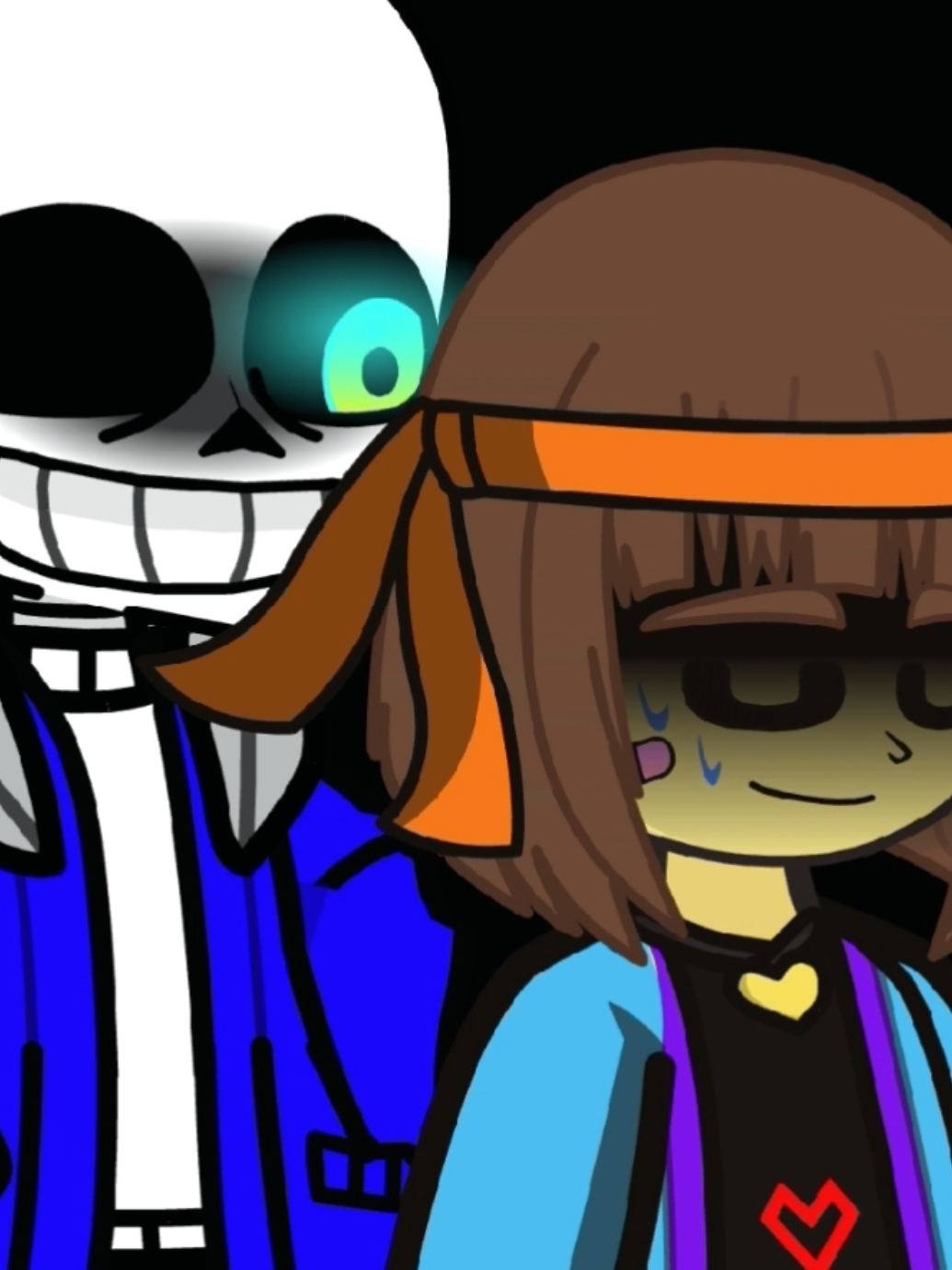 Hmmmm, I wonder why they jump? 🤨 #gacha #undertale #undertalememe 