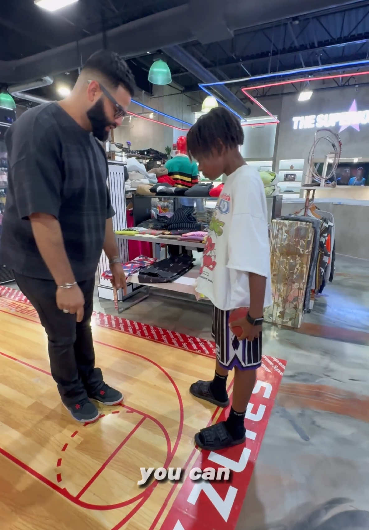 SHOOT YOUR SHOT at THE SUPERIOR SHOP  A first time customer came in today, asked to play, and ended up walking out with a $200 shopping spree Here's how it works: $20 = 3 shots Make 1 → Get 10% OFF your purchase Make 2 → Win a $200 shopping spree Make all 3 → Walk away with a $500 shopping spree This kid hit 2/3 and turned his shot into real prizes. 7 Who's next? Step up, take your shot, and see if you can leave with $500! #SuperiorShop #ShootYourShot #MemphisStyle #SuperiorSpree #BasketballChallenge