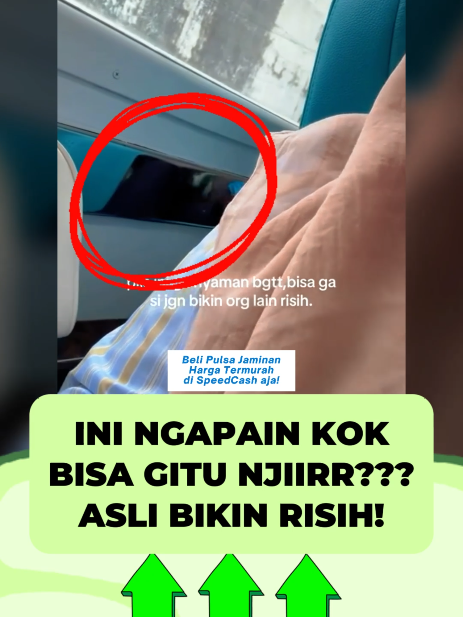 ini goyang-goyang bikin risih aja! - SpeedCash sc: recehxixi #kereta #kerudung #risih #goyang #berita #info #fyp #ForYou #viral #trending #videolucu #videoviral #gosip #gossip #speedcash