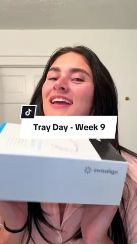 Tray Day - Week 9/22 of my @Invisalign journey! #invisalign #invisalignjourney #invisalignsmile #invisaligns #aligners 