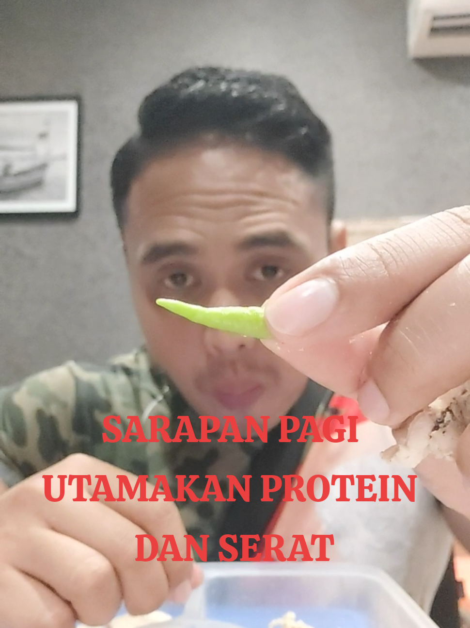 Sarapan pagi utamakan protein dan serat  #shiddiqanur #sahdiq #sarapan #breakfast 