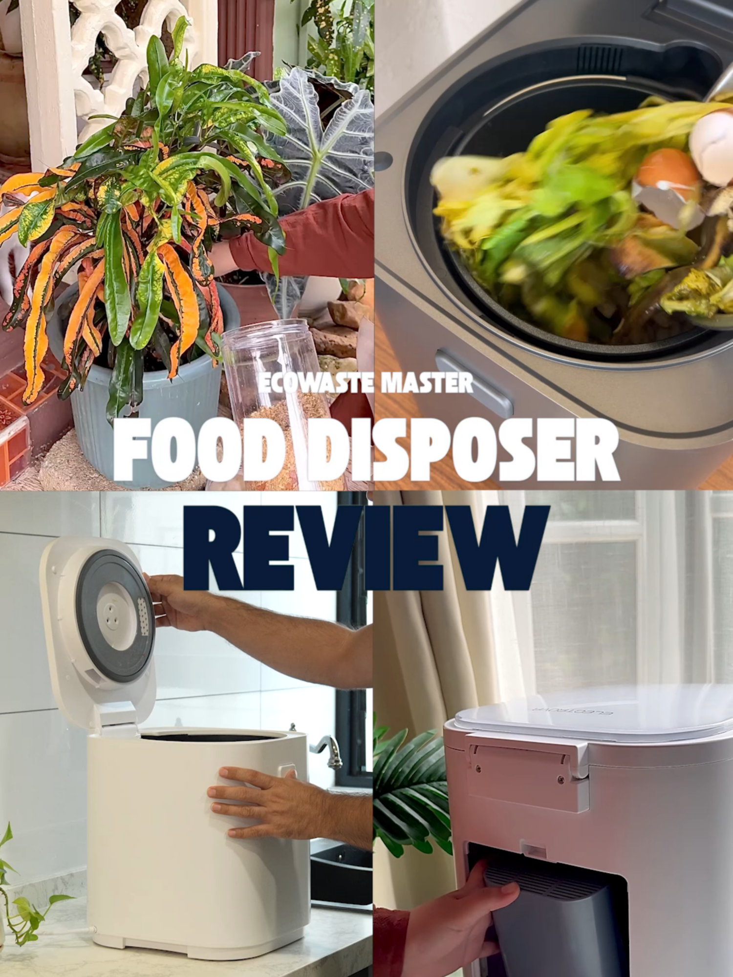Electrova Ecowaste Master Food Disposer is out there! Reuse your food waste for Organic Fertilizer. Show us some love and tag us maybe you could be featured in our video The Food Disposal specifically design for people who loves nature and protecting the earth environment because it will turn your food waste into organic soil that can be reuse anytime. It has the function to reduce 90% of your waste, let me tell you what else this food disposal has  - Low Power Consumption of 2kw per cycle - a big container bucket with 3L Capacity that can store many food waste in 1 time - Worrying about crushing the bone from your food waste, equip with powerful grinder it can shredd from fish bones to chicken bones just like that - No smell when the process is running in the background so your house will stay nice and having good odour all the time because it has Filter inserted to block any residue from coming out - Just a click of a button to start the process - the process include dry / grind / cooling and UV sterilization - Fast processing time from 5 - 7 hourds depending the waste load entered - and the future it holds that turn the soil into organic fertilizer  We tell you, we are one of the first that come in to Malaysia to bring the revolution of food waste recycling for the lovers of earth, with affordable price to help reduce of burden among citizen into creating something meaningful for our greener society You don’t have to throw all the food waste to the dustbin anymore and yes save the plastic from your house and keep the house smelling fresh  PM us now we have a good deal for you and let us know what can you do more to save the earth? Grab it now while it last im afraid the stock is moving fast �� Click the yellow bag to purchase #Electrova #Electrovamalaysia #Malaysia #KitchenHacks #Fertilizer