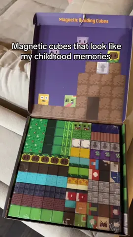 Umm I don’t know why but these magnetic cubes are so nostalgic that I kind of want to play with them myself and not let my kids have them.  I mean come on these are perfect.  I can just hear the music playing. Perfect Christmas gift #magneticblocks #toysforkids #stemtoys #learningtoys #christmasgiftsforkids 