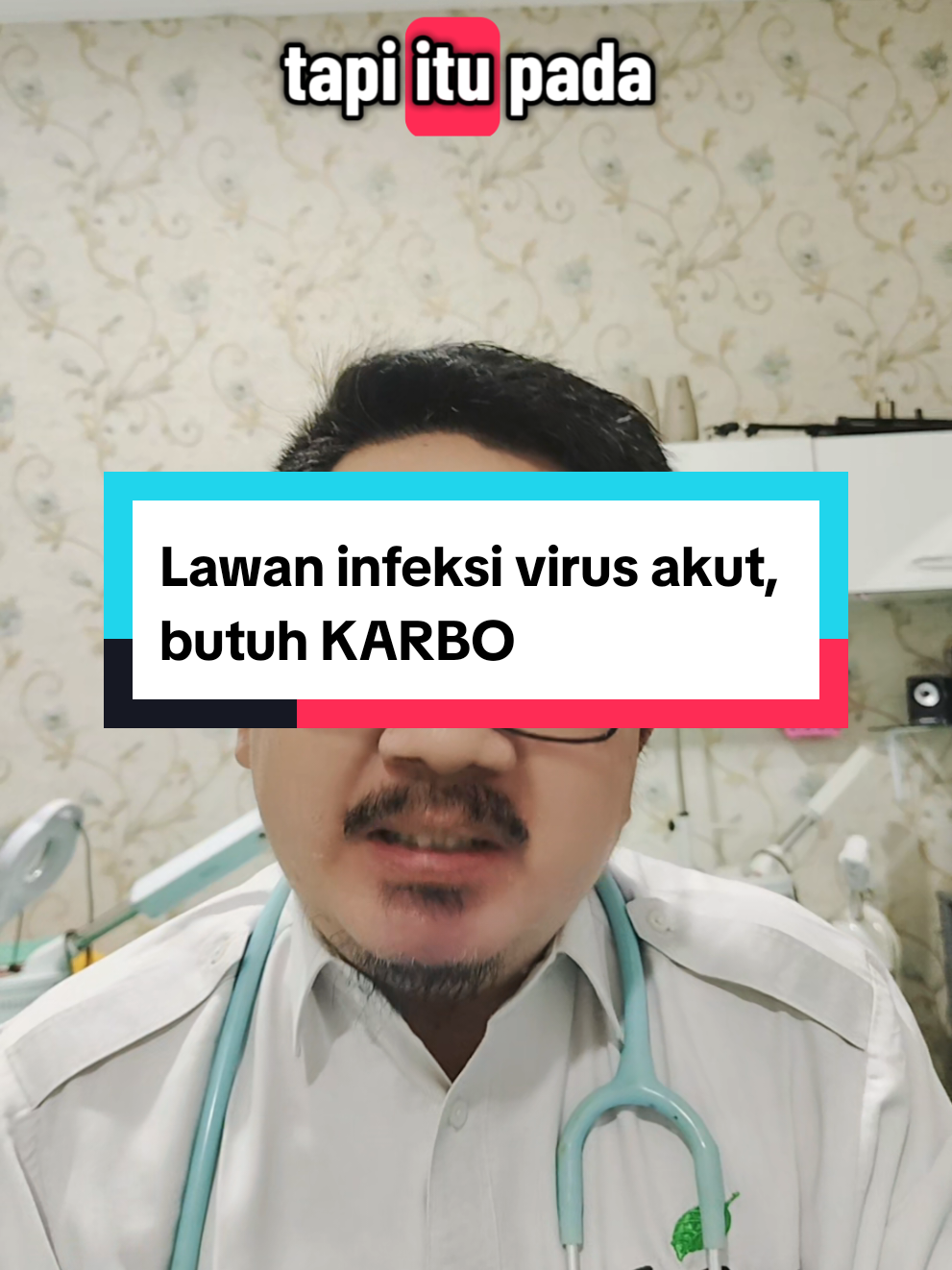 Lawan infeksi virus akut, butuh KARBO #drgregopinion 