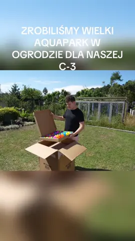 ZROBILIŚMY WIELKI AQUAPARK W OGRODZIE DLA NASZEJ C-3