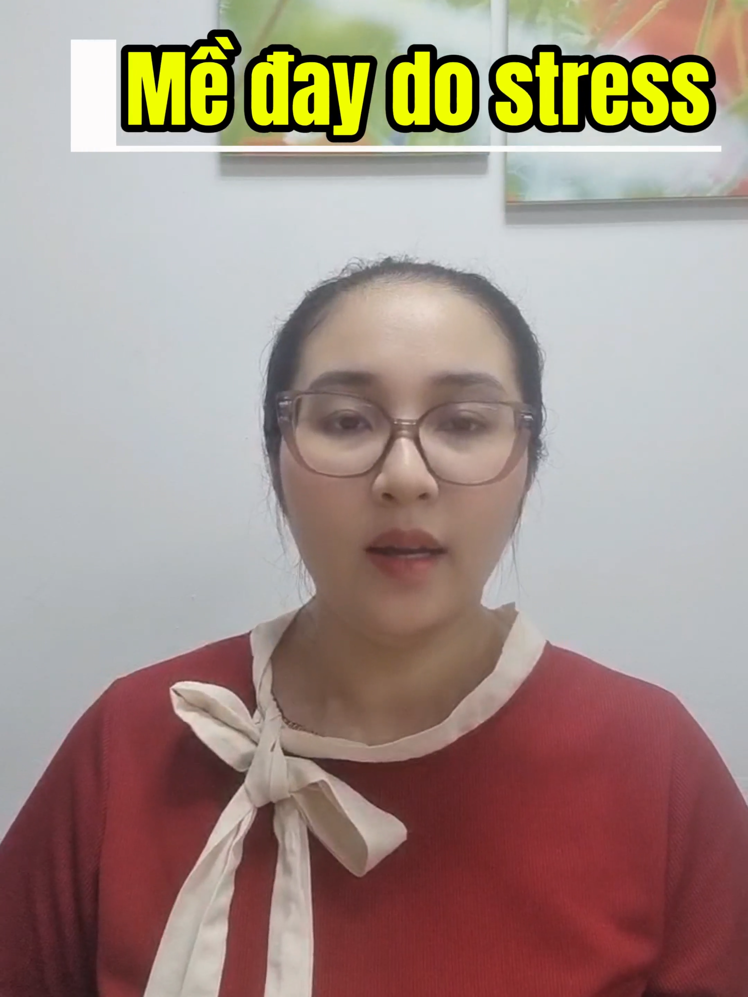 Mề đay do stress, căng thẳng #phubikhang #meday #diung #manngua #giamngua #thaidoc