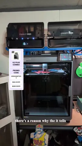 Creality K1C 3D Printer - Advanced Core XY, up to 600mm/s - High-Speed Printing with Clog-free Extruder Kit and AI Camera
