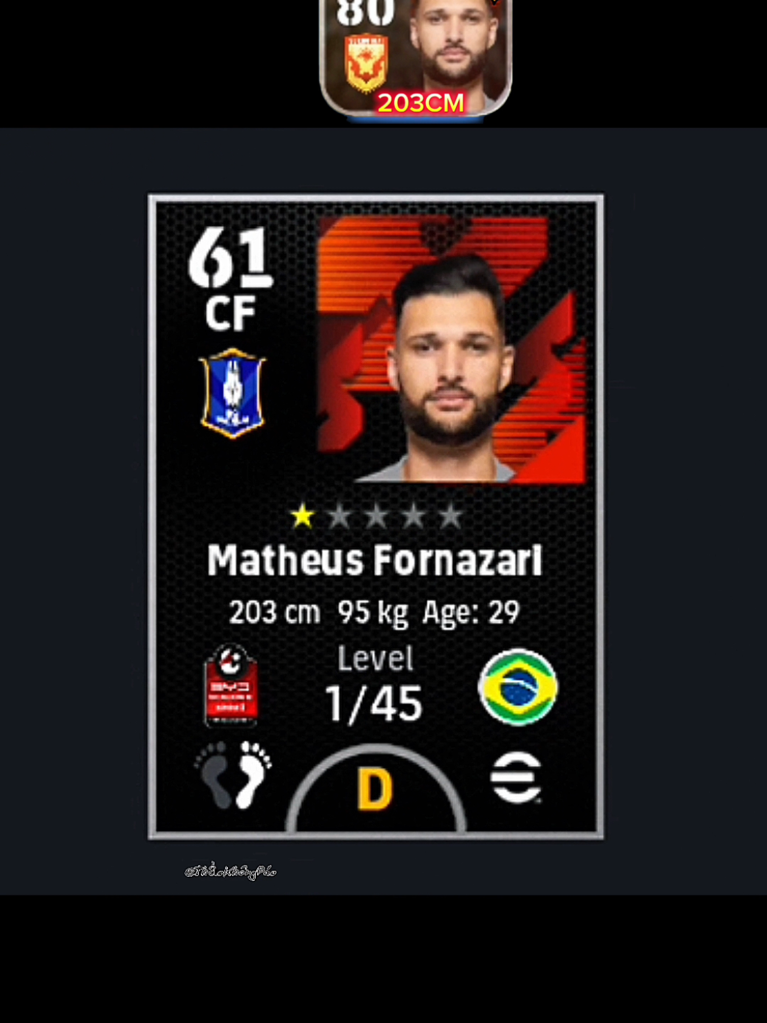 Miễn Phí Bullet Header 203CM Matheus Fornazarl ✨⚡ #pesmobile #efootball #efootballmobile #efootball2026mobile #ThảoKhôngPáo 