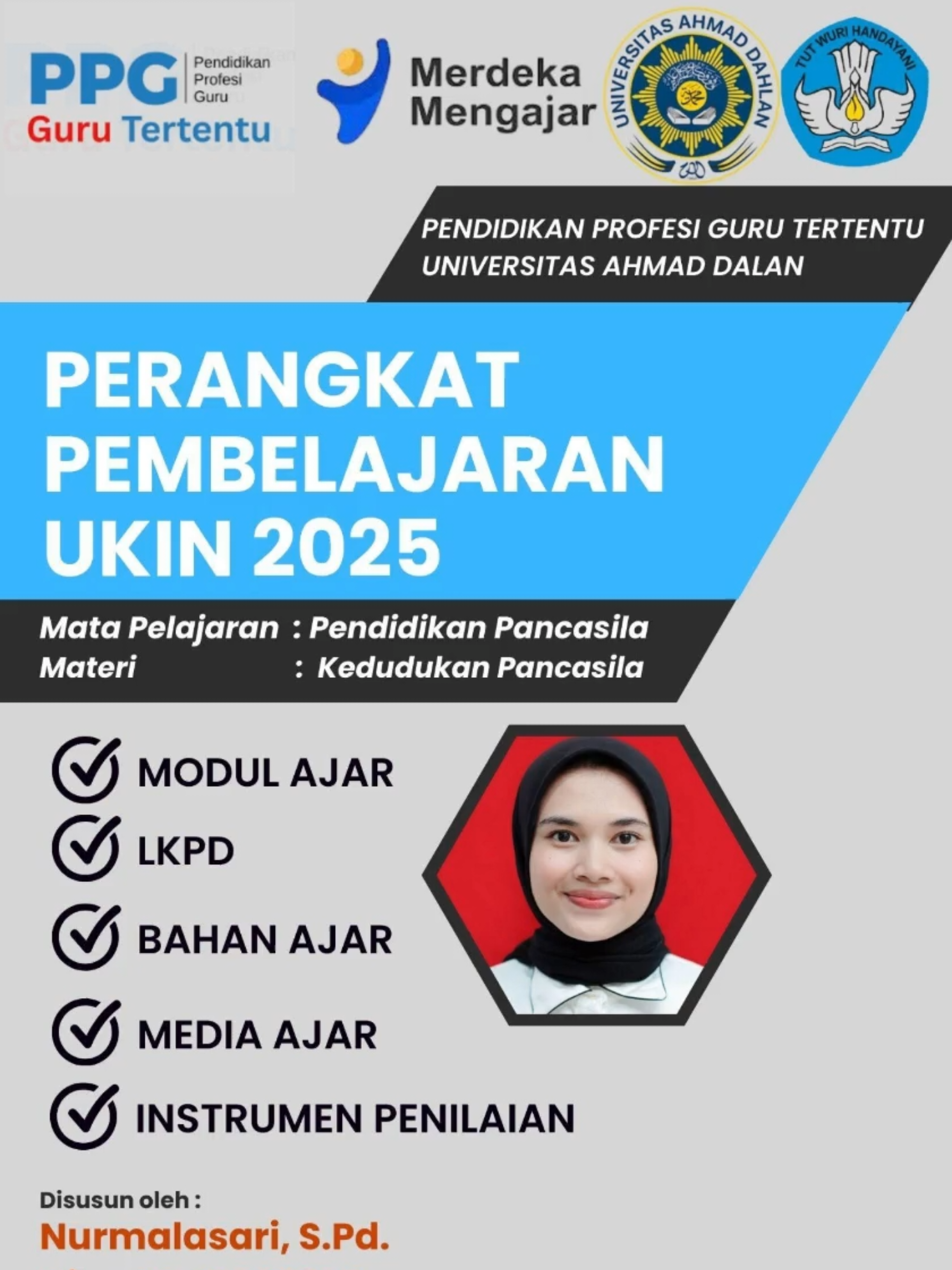 Ready Modul Ajar Deep Learning Ukin PPG 2025 Tahap 2 Untuk Semua Jenjang Pendidikan (PAUD, TK, SD, SMP & SMA/SMK), Semua Kelas & Semua Matapelajaran. Paket Lengkap kami menawarkan: ✅Modul Ajar Deep Learning Berbasis Diferensiasi dan Sudah Menggunakan Kurikulum Merdeka ✅Instrumen Penilaian Sistematis & Terstruktur (Sikap, Keterampilan & Pengetahuan) ✅Bahan Ajar Informatif dan Terstruktur ✅Media Ajar Interaktif ✅LKPD Menarik, Terstruktur & Sistematis. Bagi rekan guru ppg yang lagi cari atau butuh jurnal pembelajaran dan modul ajar ukin lengkap siap pakai untuk ppg 2025 tahap 2 (PAUD, TK, SD, SMP & SMA/SMK) boleh cek dan beli lewat link yang ada di bio profil tiktok kami ataupun toko online kami👇: https://lynk.id/toserba_education. Jika pengen request atau dibuatkan baru, bisa langsung pesan lewat dm di tiktok kami atau langsung ke wa resmi kami (0822-6811-3536) #deeplearning #modulajarukin #modulajar #ppg2025 #ppg2025tahap2