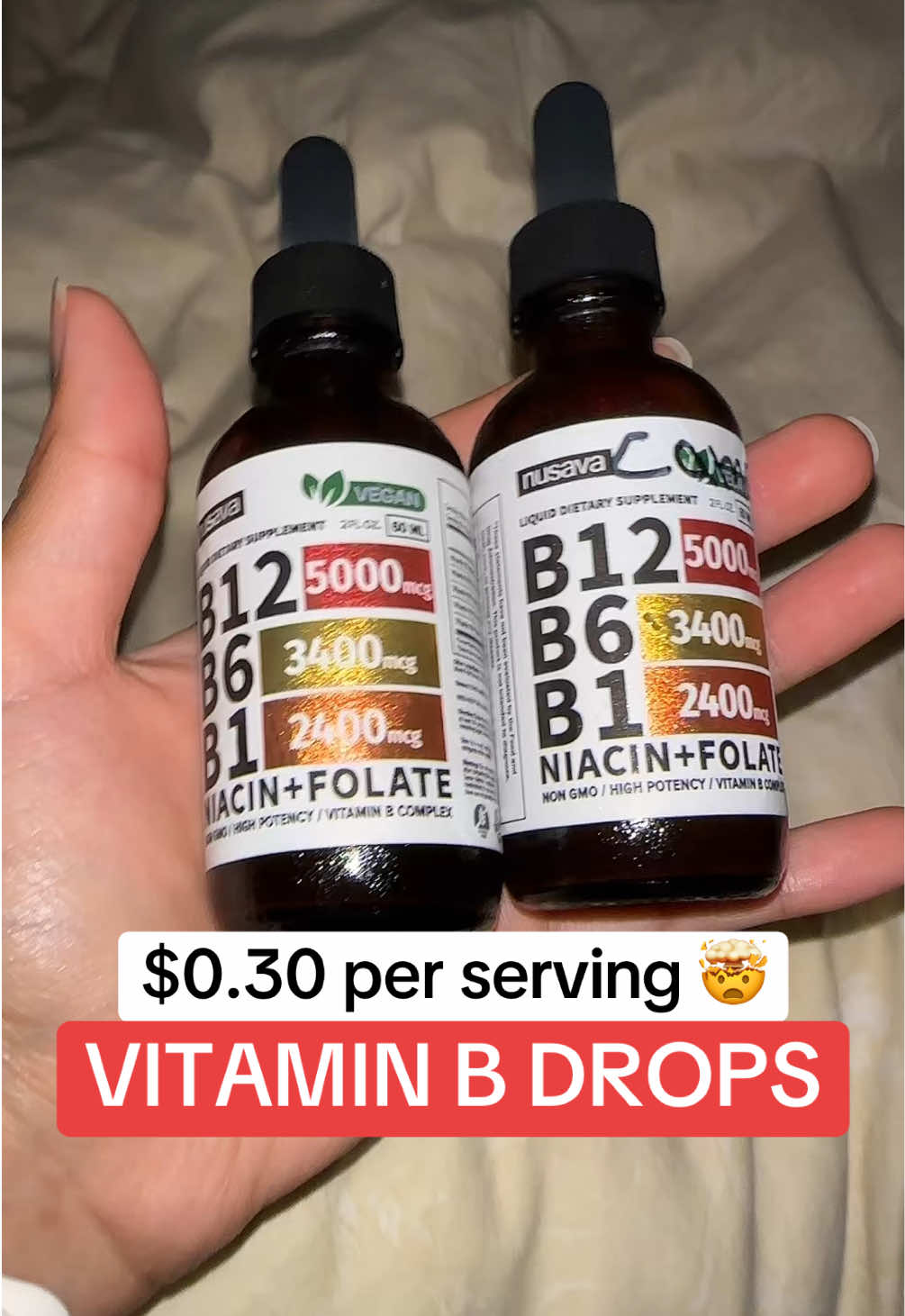 No more swallowing big hard pills. These are vitamin B drops, delicious and easy to take #b12 #vitaminb12 #nusava #vitaminb 