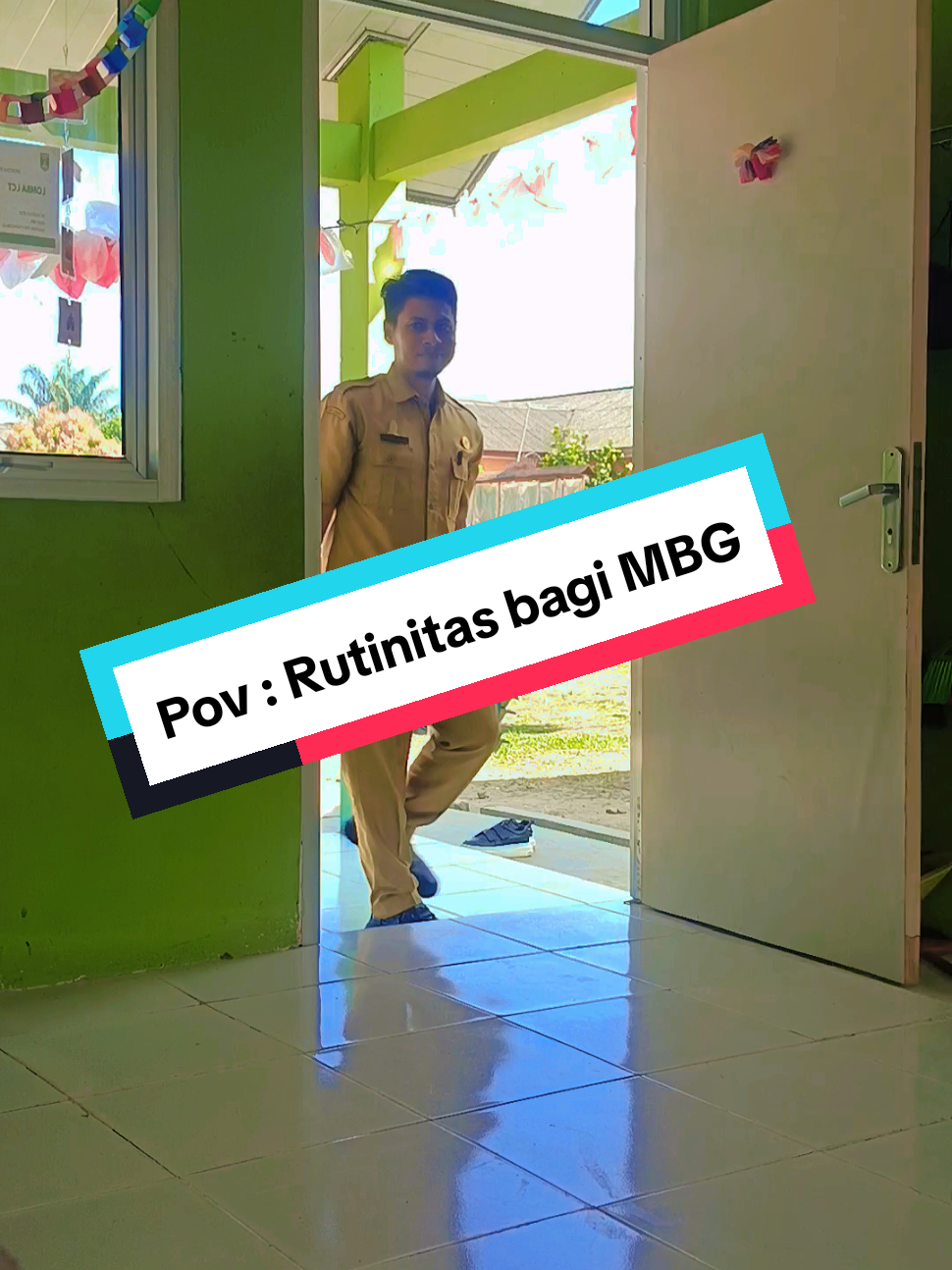 POV: RUTINITAS BAGI MBG  #MBG  #lucu #lucu_ngakak🤣 #makanbergizigratis #mbg 