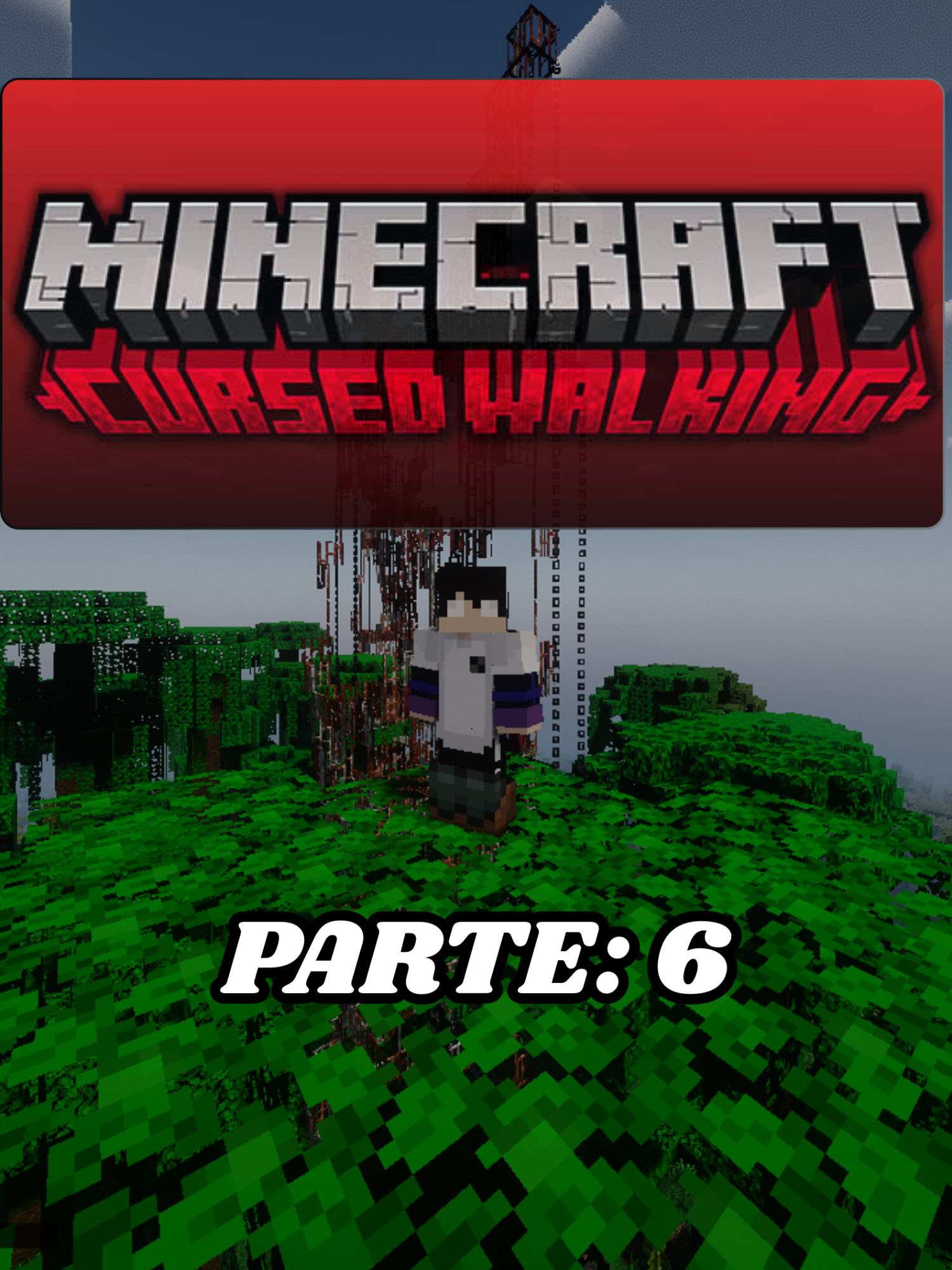 Explorando cidades abandonadas!!! #Minecraft #mine #cursedwalkingmodpack #creatorsearchinsight #apocalypse