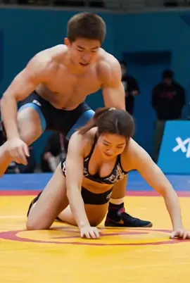 The wrestling match officially begins #wrestling #fyp #tiktok #WrestleMania #martialarts 