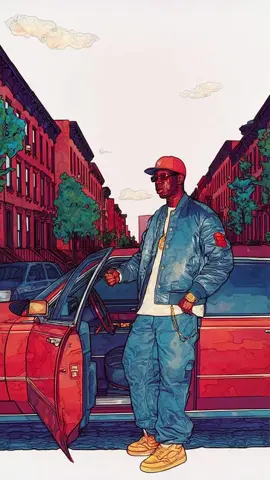 I drive up and down Harlem blocks #bigl #rip #hiphop #legend #ditc @DJ PREMIER 